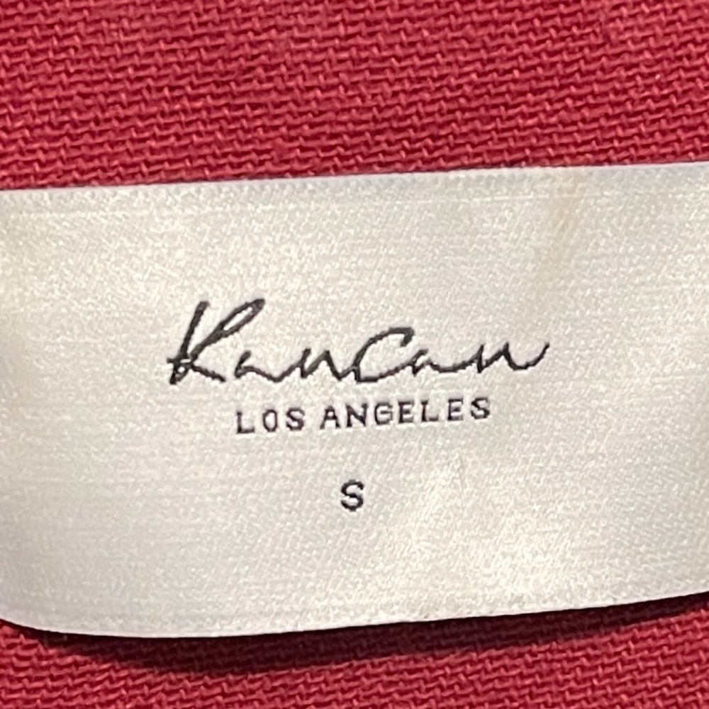 Kancan Aspen‎ Buffalo Plaid Jean Jacket Size Small - Picture 3 of 9